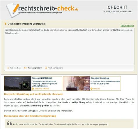 duden rechtschreib check.